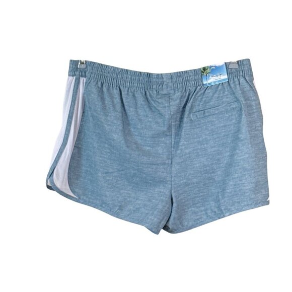 Panama Jack Women's Solid Stretch Active Short Sky Blue Size XL NWT - Picture 2 of 5